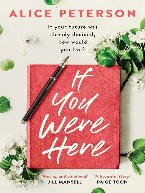 Title details for If You Were Here by Alice Peterson - Wait list